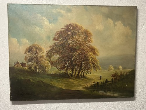 Tableau ancien grand - tableau,