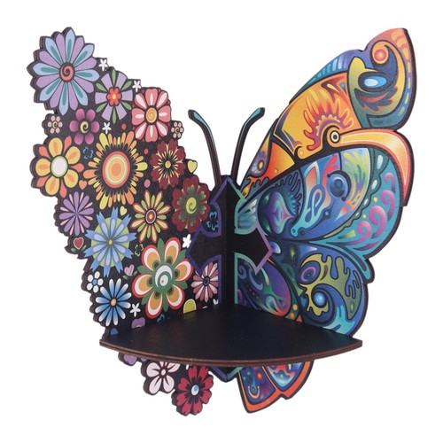 Coin papillon bois - en,