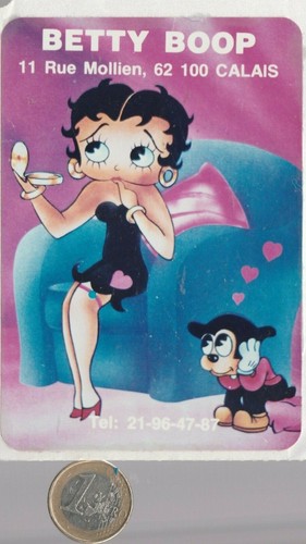 Autocollant betty boop - betty, à