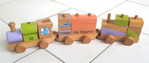 Train bois tilapin 13 - bois, de