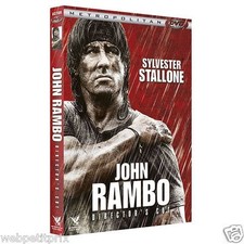 John Rambo Sylvester Stallone  (Director's Cut) DVD + FOURREAUX CARTON VF NEUF 