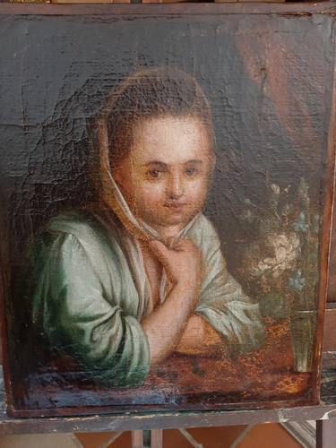 Très jolie huile sur - , toile