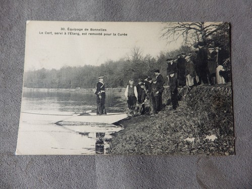 Cpa chasse courre - à,