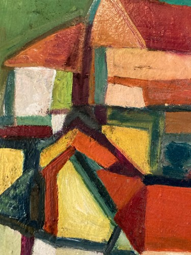 Peinture abstraite huile - peinture,
