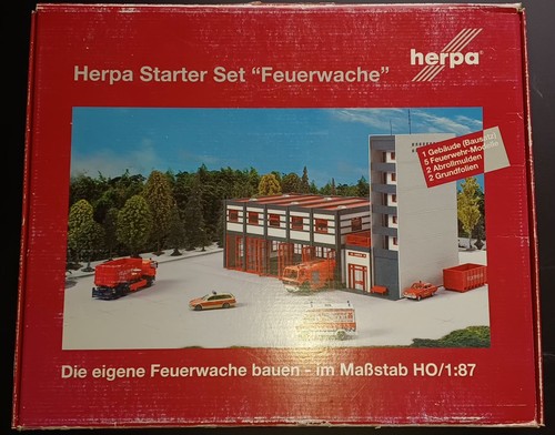Herpa starter set feuerwache - herpa, "feuerwache"