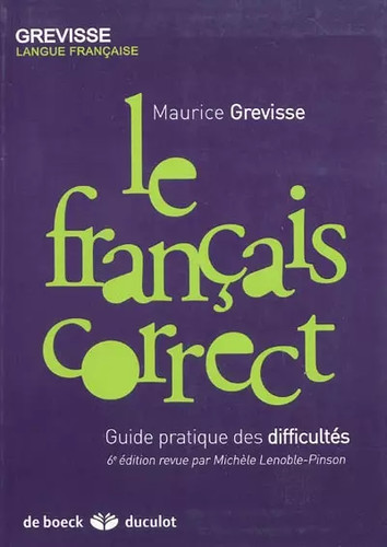 Français correct guide - français, :