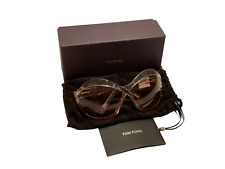 TOM FORD Authentic Sunglasses CANNE-02 Oversize Pink Round TF902 72Y 71 11 110