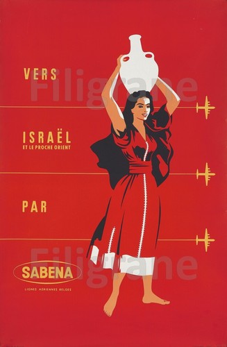 Sabena israël avion - sabena,
