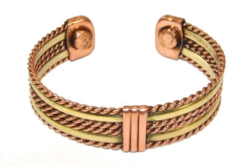 Bracelet magnétique cuivre - bracelet,