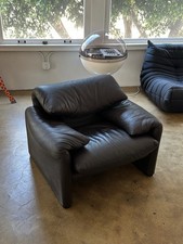 1980’s Cassina Maralunga Lounge Chair