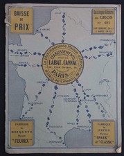 Catalogue 1931 LABAT & CANNAC