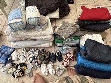 7 ANCIENNES VETEMENTS BEBE