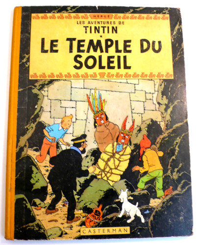 Hergé tintin le temple - le,