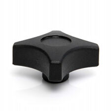 2X Étoile Pommeau M6 Femelle Poignées Aile Écrou Serrage Tour Perceuse De Levier