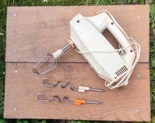 Moulinex Orange Electric Drummer Works Vintage Home Decor 