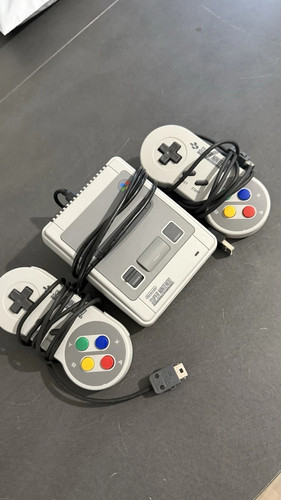 Console super nintendo mini - nintendo,