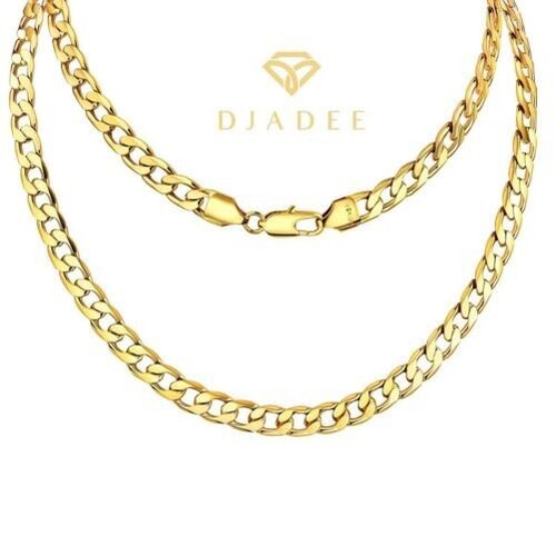 Collier pour hommes - or,
