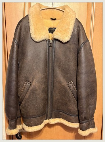 Avirex veste bombardier mouton - veste,