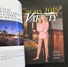 Variety Magazine Mag Barbra Streisand Funny Girl Coton de Tulear Oscars 2018
