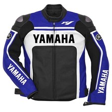 YAMAHA Veste Motard en Cuir