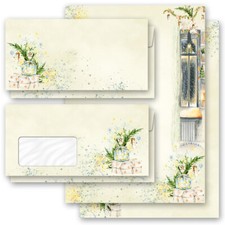Papier à lettres et enveloppes Sets FENÊTRES D'HIVER