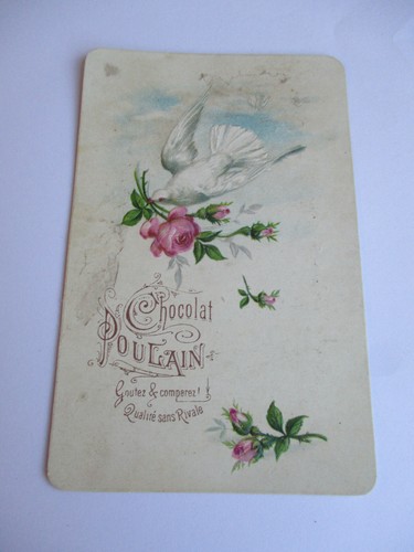 Ancienne chromo publicitaire - ancienne,