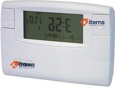 VEMER Numérique Mural Thermostat Pour Chaudière, Hebdomadaire Programming Blanc