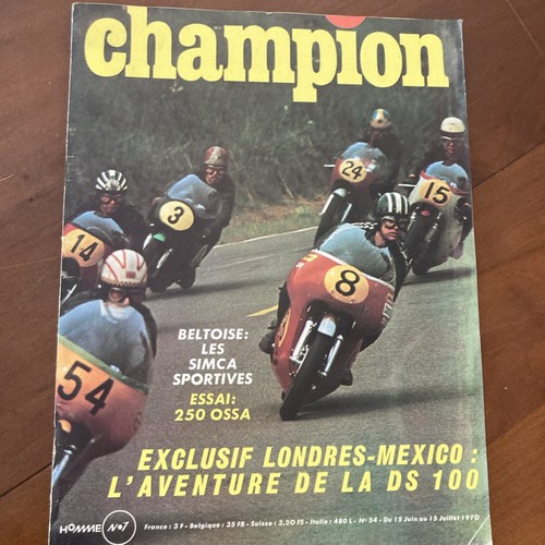 Champion revue auto 54 - champion,