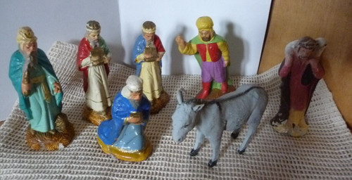 Anciens santons creche - 7, de