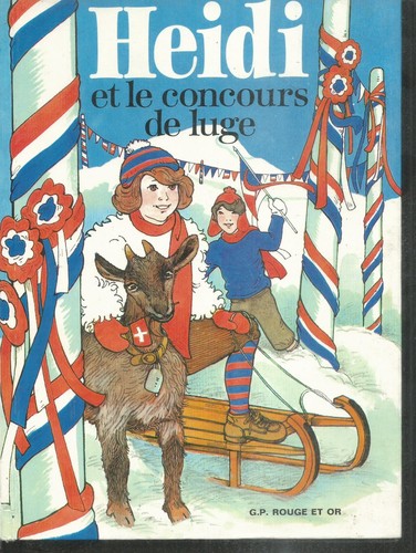 Heidi concours de luge - le,