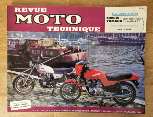 Revue technique moto 47 - moto,