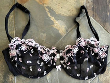 40D Miriale International Sheer Underwire Balconette Bra