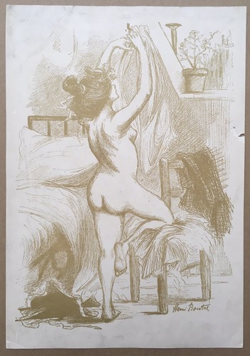 Lithographie henri boutet - lithographie,