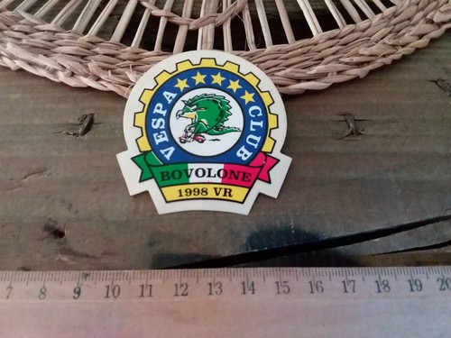 Ancien autocollant moto club - autocollant,