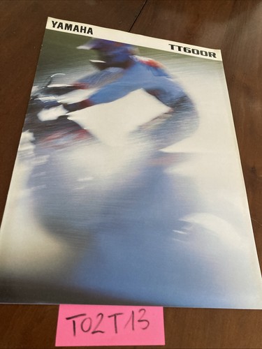 Yamaha tt600r moto - tt600r, prospectus
