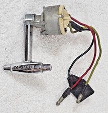 1965-1966 Ford Thunderbird OEM MAP-LITE Dash Switch Chrome Control Assembly VTG