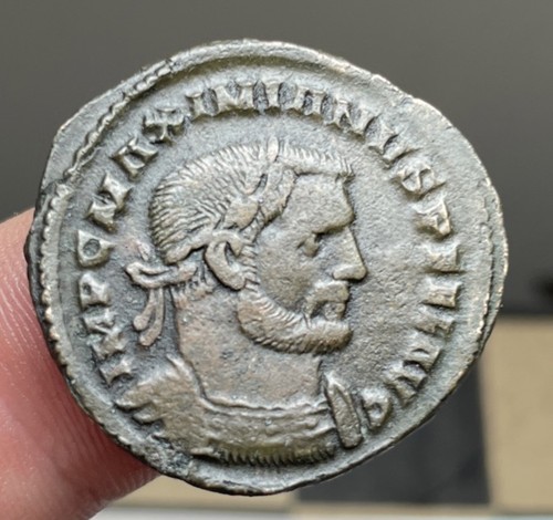Monnaie romaine maximien - romaine, ,