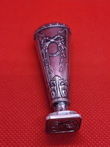 Ancien sceau argent massif - sceau,