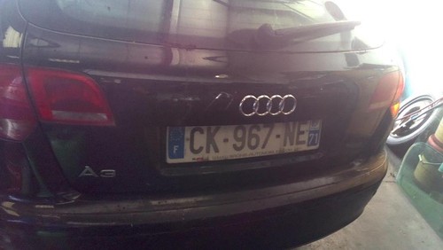 Malle hayon arriere audi - audi, a3