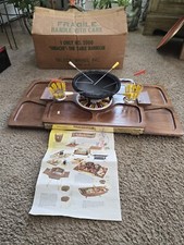 Vintage Mid Century - The "Hibachi" Table Top Barbecue. 1960s Never Used !!