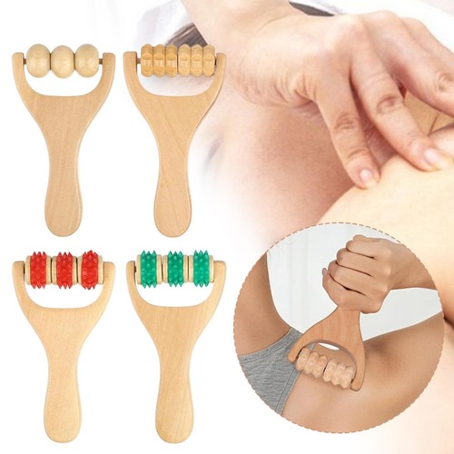 Rouleau massage bois - de,
