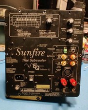 SUNFIRE True Subwoofer EQ Solitaire 12 ( MAIL IN REPAIR SERVICE ONLY )