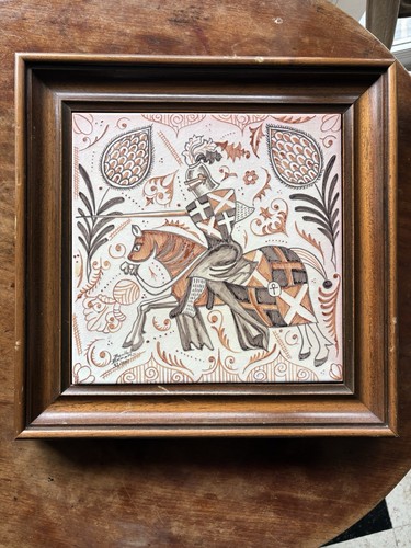 Tableau céramique vintage