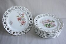10 assiettes anciennes à