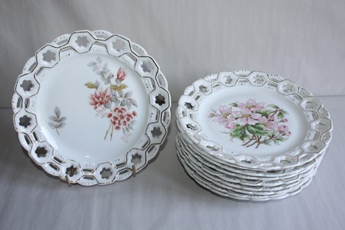 Assiettes anciennes à - assiettes,