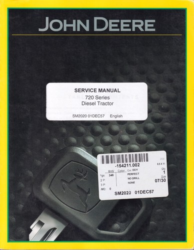 John deere série 720 - john,