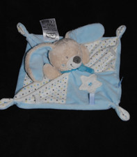 🐰Doudou plat lapin bleu