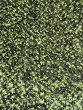 Tissu ancien bouclettes pure