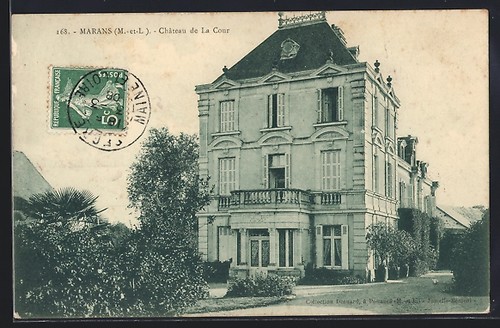 Cpa marans château - cpa, de