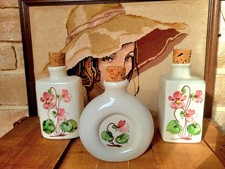 ENSEMBLE 3 FLACONS PORCELAINE